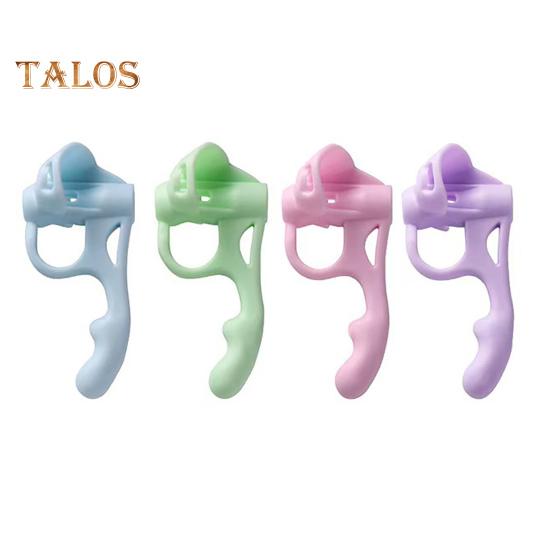 4 шт. детский держатель для карандашей эргономичный дизайн ручка корректор карандаши практика письма силиконовые накладки на пальцы помощь при захвате ручки