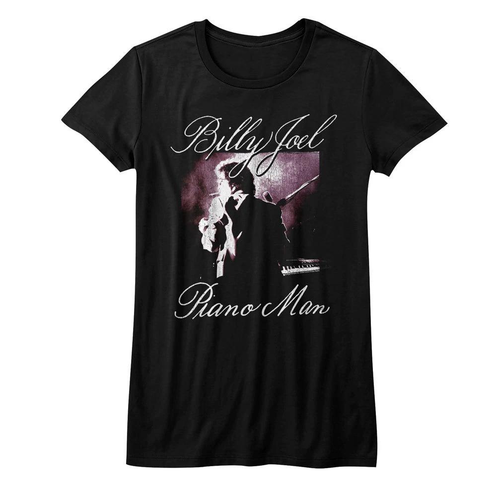 Billy Joel Piano Man Womans Fitted T Shirt Soft Rock Music