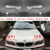 Car Front Headlight Glass Headlamps Transparent Lampshade Lamp Shell E46 Headlight Cover Lens For BMW 3Series E70