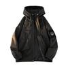 Jackets for Men, Japanese Trendy Brand Loose Hooded Mountaineering Jackets for Men, Autumn and Winter American Casual Workwear Jackets