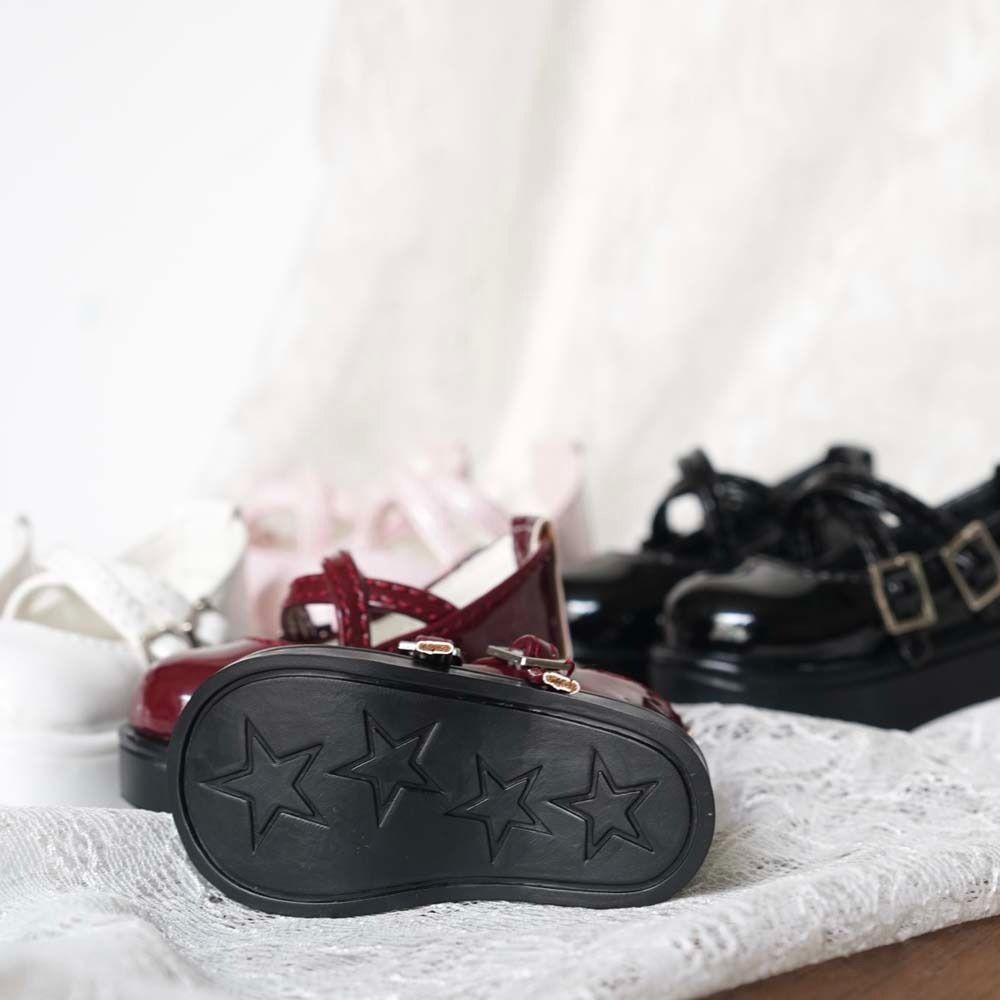 Heightened Thick Sole Bjd Leather Shoes Mini Shoes 45CM Doll Shoes 1/4 Dolls Shoes  Diy Toys