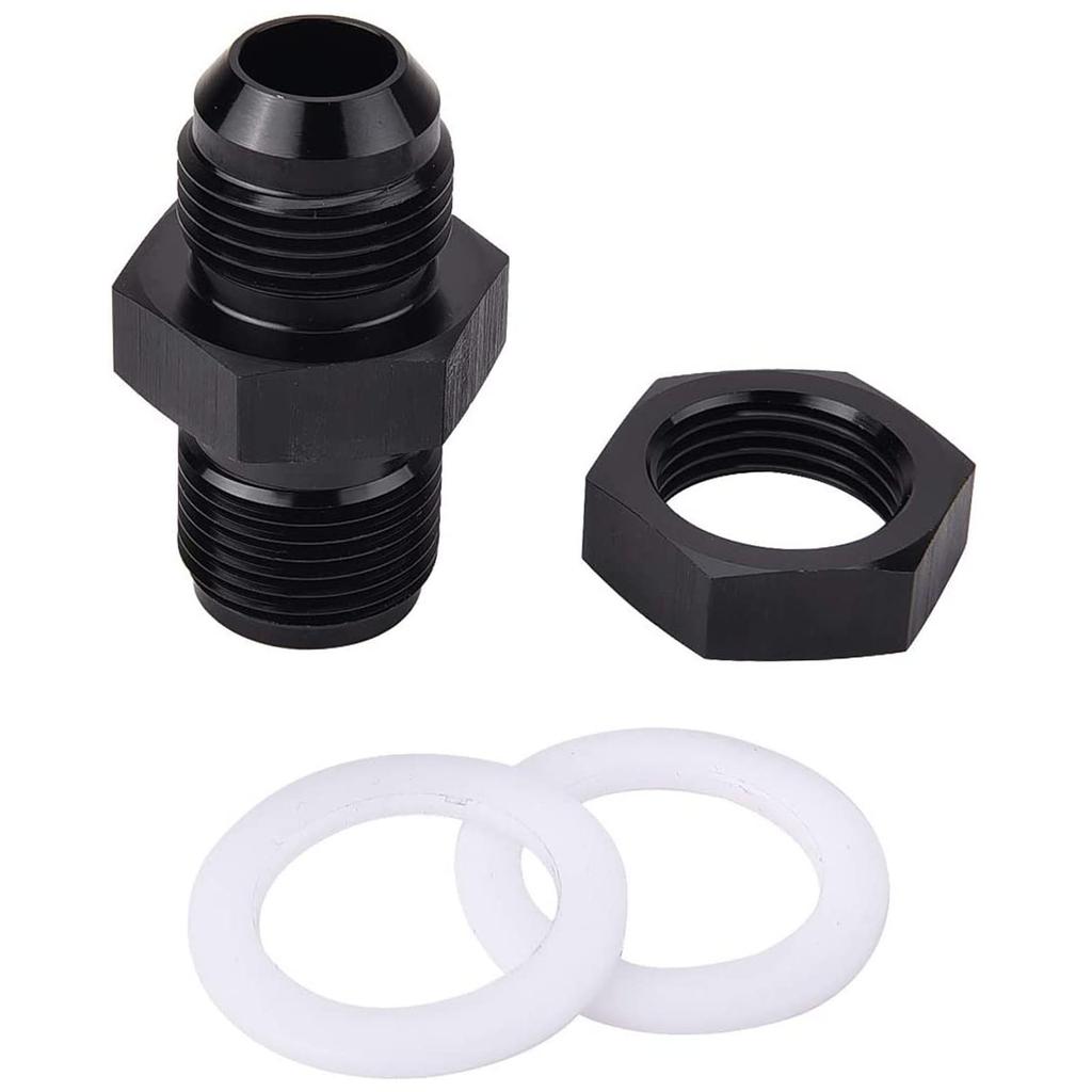 Фитинг переборки ячеек 6AN на 6AN алюминиевый прямой топливный адаптер автокомпоненты