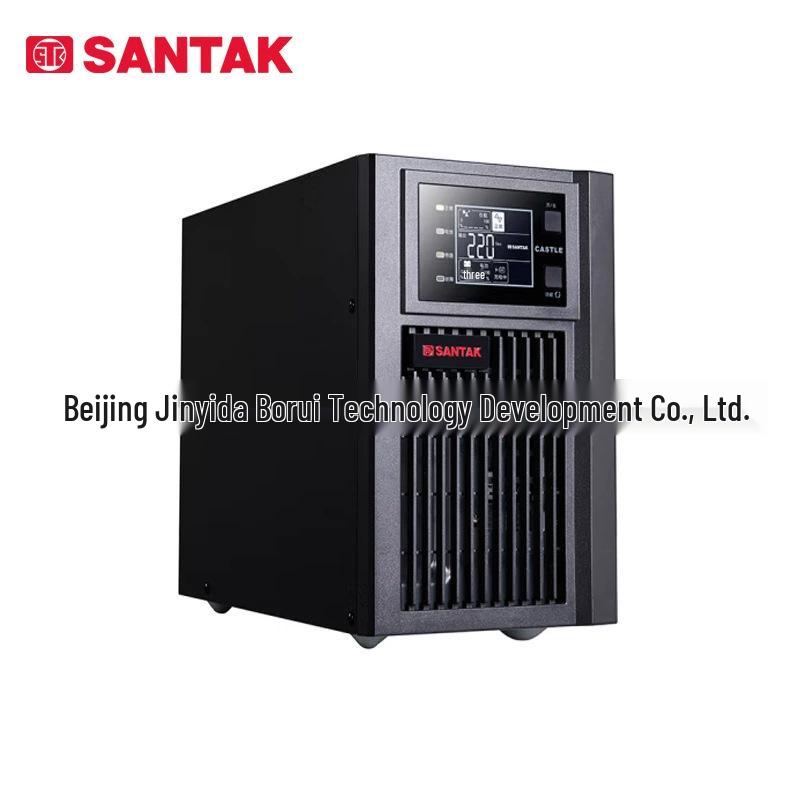 Brand New Santak C1KS High-Frequency UPS 1KVA/800W for Telecom Rooms