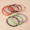 Stainless Steel Enamel Resin Bracelet Colorful Stainless Steel Bangle Bamboo Joint Bangle  Party