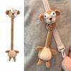 Funny Design Long Neck Animal Plush Pendant Cute Style Cartoon Plush Pendant Gift For Girls