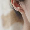 Простые серьги в виде листьев оливковой ветви, европейские серьги-гвоздики из сплава для женщин, мини-сладкие милые студенческие украшения для девочек и женщин, подарок