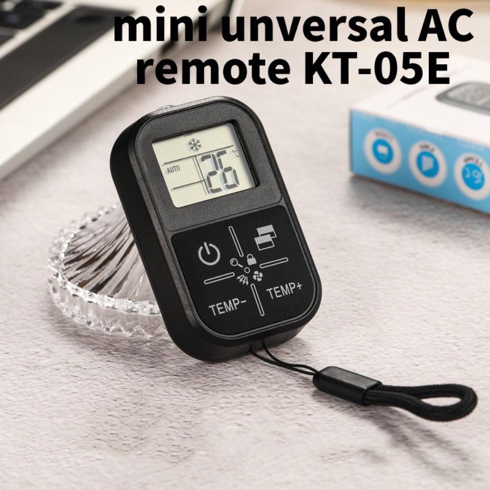 Temperature Display AC Remote Control Thermometer Function Compact Remote Office Use