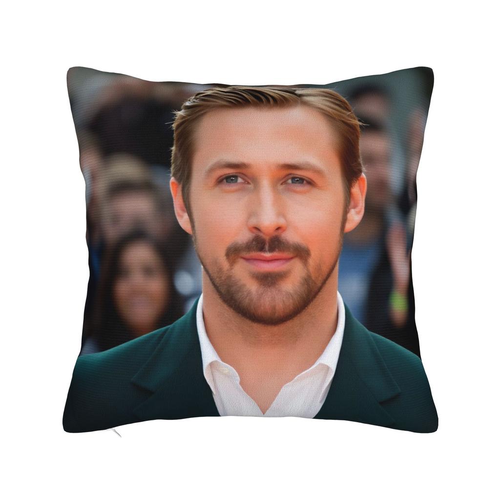 Pillow Case Ryan Gosling Comfy Pillow Cover For Sofa Car Home Decor Kawaii Pillowcases