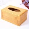 Vintage Bamboo Charcoal Tissue Box Creative Seat Type Roll Storage Paper Holder Tissue Canister Bathroom Facial Napkin Organizer