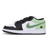 Air Jordan 1 Low Винтажные Баскетбольные Кроссовки Мужские Бело-Зеленые 553558-131(Команда85-)