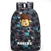 Школьная сумка Roblox в клетку Мужской и женский рюкзак Ромб Крутая студенческая школьная сумка Повседневная сумка Сумка для ноутбука