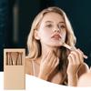 5Pcs/Set Women Makeup Brush Kit with Mirror Storage Box Professional Synthetic Eye Shadow Blush Foundations Concealer Blending Cosmetic Brush