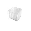 10Pcs Fashion DIY Square Clear Protector Containers Storage Boxes Coins Case Cards Collection