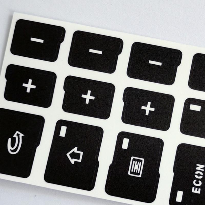 1 шт. автомобильный кондиционер, кнопка климат-контроля, ремонт, наклейки, наклейки для A4 B6 B7 00-04