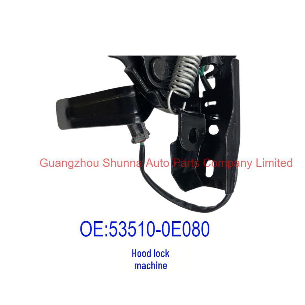 53510-0E080 Hood Lock Mechanism for 12-Year Toyota Highlander ASU40, GSU45