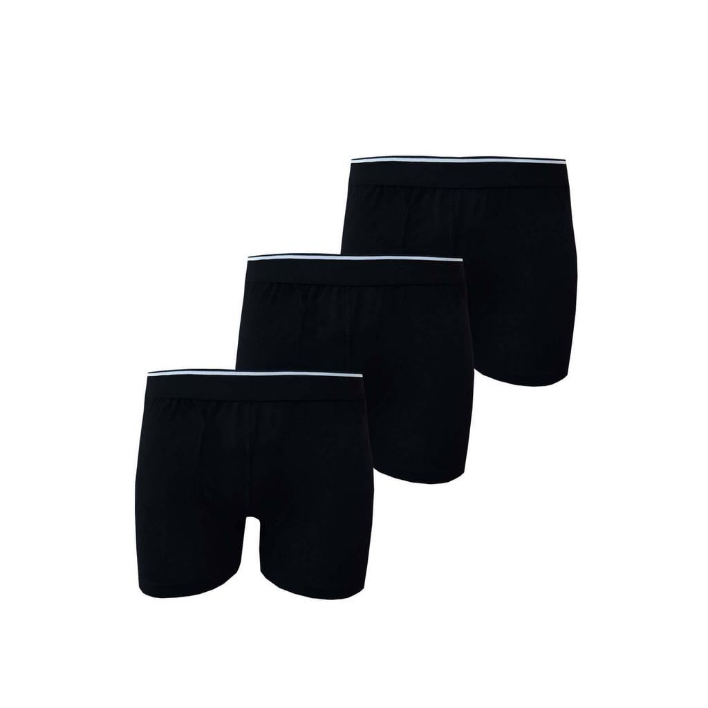 3 упаковки мужских экономичных трусов-боксеров из лайкры и хлопка с гибкой удобной формой