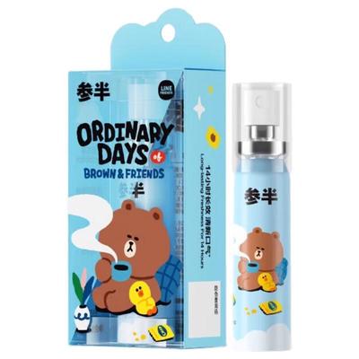 Sanban LINEFRIENDS Пробиотический мятный спрей для полости рта