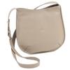 Водонепроницаемая сумка кроссбоди/на плечо из коровьей кожи Sand Stitch 52901 [Kitamura] Y-1412 Женская бежевая/белая