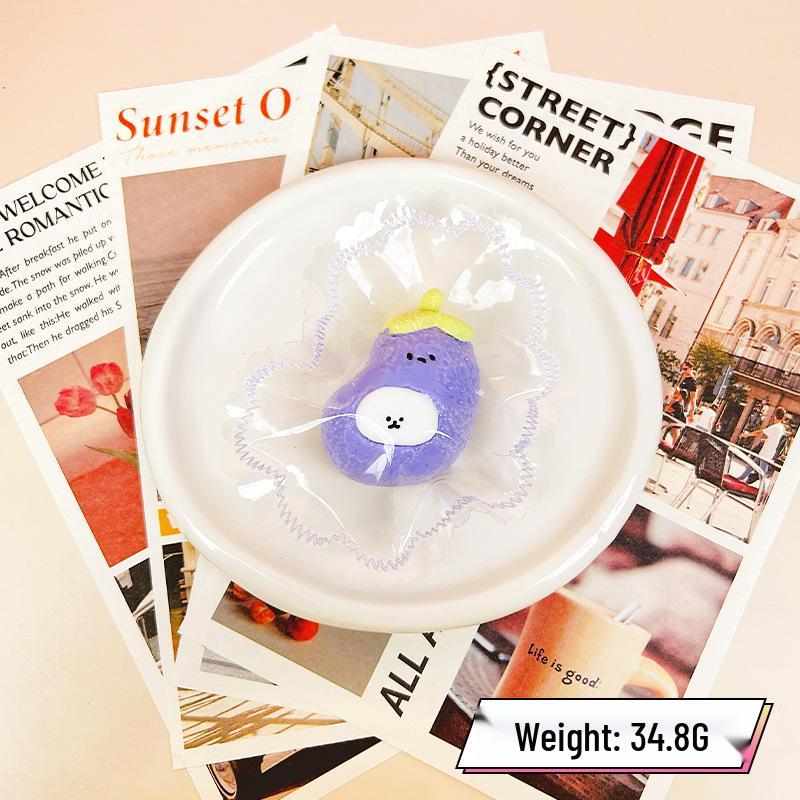 Силиконовый Поп Ит Ручной работы Сливочный Слайм Мини Животное Игрушка для Снятия Стресса