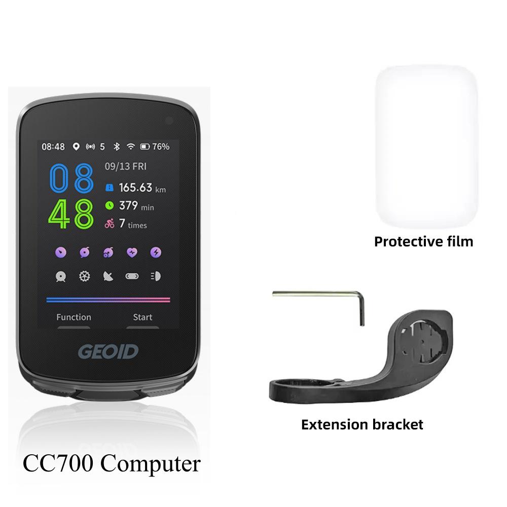 GEOID CC700 GPS Bike Computer 2.8-inch Color Screen Route Navigation Bicycle Speedometer WIFI Waterproof Cycling Odometer2