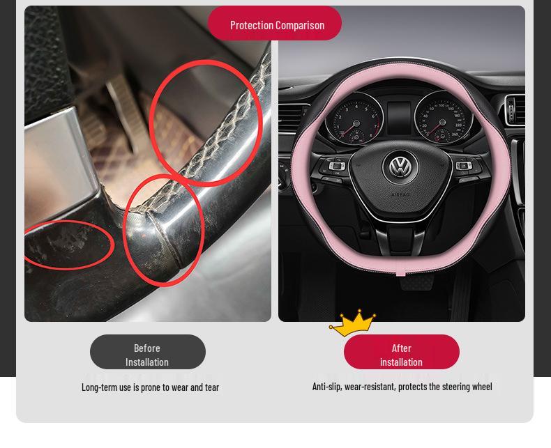 Чехол на руль на заказ для BYD Han EV, Song PLUS, Tang DMI, Yuan Pro, Dolphin и Han DMi.