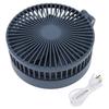 Desktop Folding Fan 3 Speeds USB Rechargeable Punch Free Electric Desktop Oscillating Fan for Home