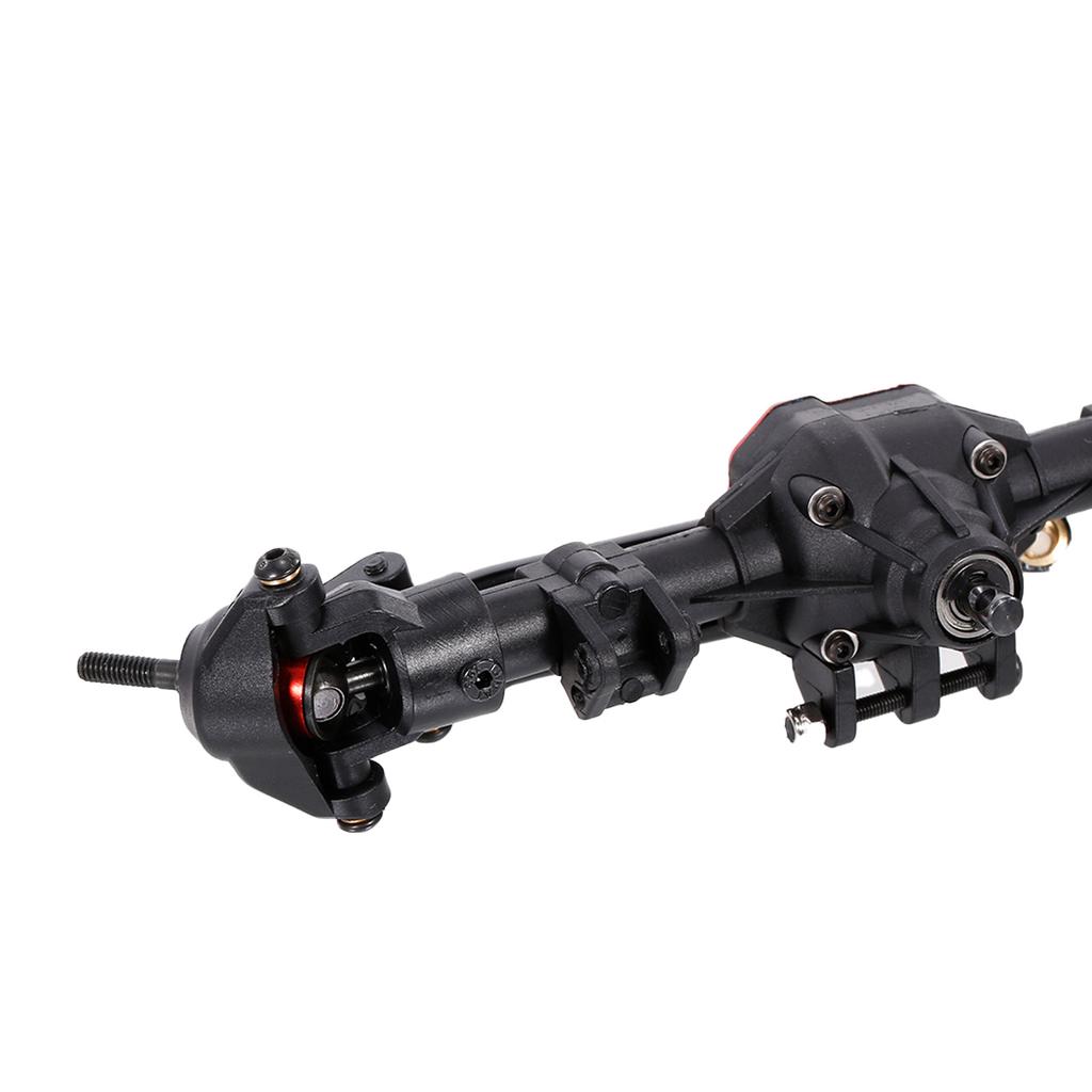 RC Car Front Rear Straight Complete Axle with 2pcs Metal Drive Shafts for Axial SCX10 II 90046 90047 1 10 RC Crawler