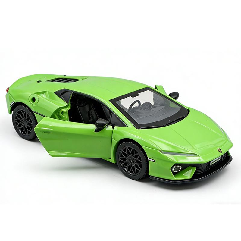 НОВИНКА 1/32 Lamborghini Temerario Суперкар Сплав Модель Игрушечная Машинка Литые Металлические Звук и Свет Игрушки для Детей Транспортное Средство