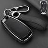 Leather Zinc Alloy Car Key Fob Case Cover For Chevy Malibu Camaro Cruze Equinox