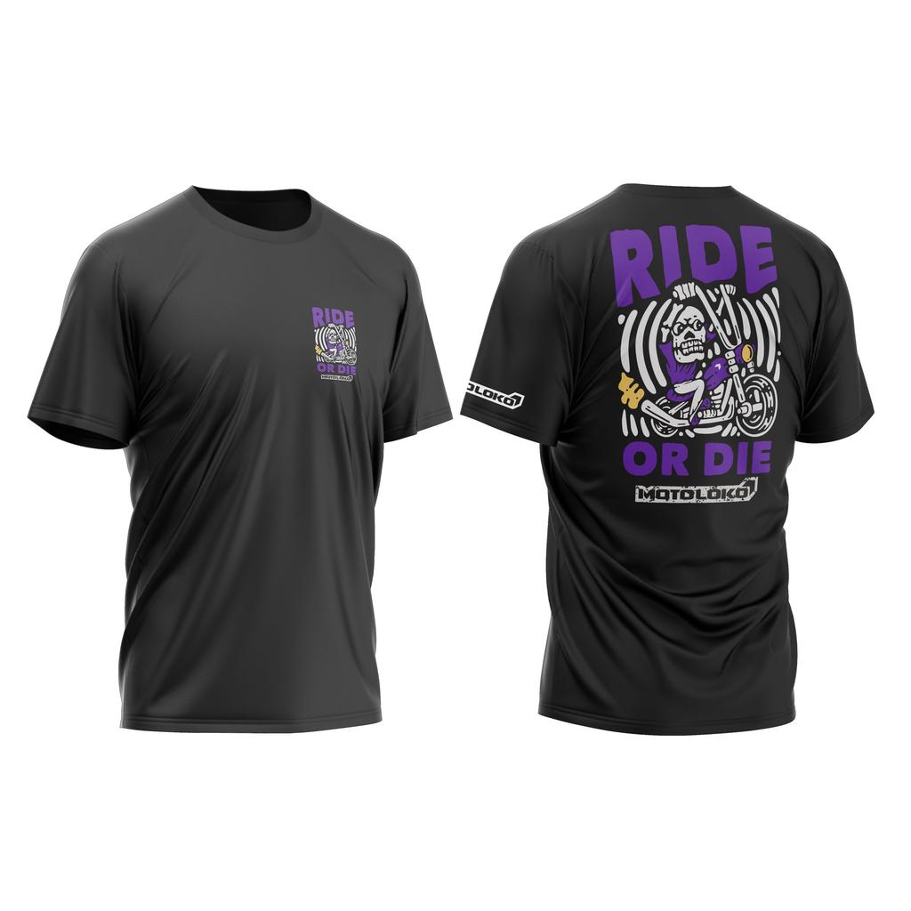 Classic Ride Or Die Moto Brand Tshirt Cotton Graphic Tee Unisex Unisex Summer Streetwear