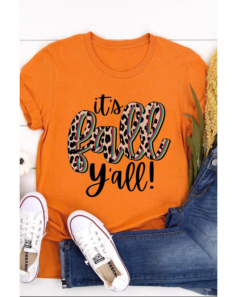 Azura Exchange Повседневная футболка с принтом животных на осень