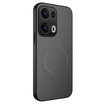 Чехол для телефона с текстурой углеродного волокна для Huawei nova 12 SE 12S 13i 11 Pro, магнитная беспроводная зарядка, силиконовый мягкий чехол-накладка