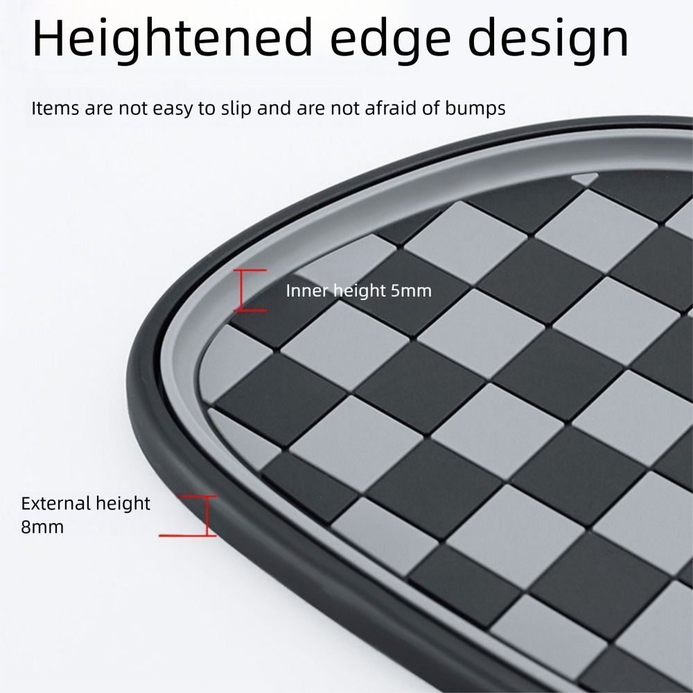 3 in 1 Car Phone Mount with Anti Slip Mat Stable Auto Phone Stand Car Phone Bracket Interior