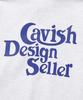 Толстовка на молнии с логотипом продавца Cavish, светло-серая(Cv2Fsum480A)