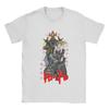 Мужская футболка Dorohedoro Funny Pure Cotton Tee Shirt Short Sleeve Anime T Shirts O Neck Clothing 4XL 5XL