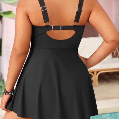 Новый танкини консервативный купальник бикини раздельный купальник с высокой талией для женщин