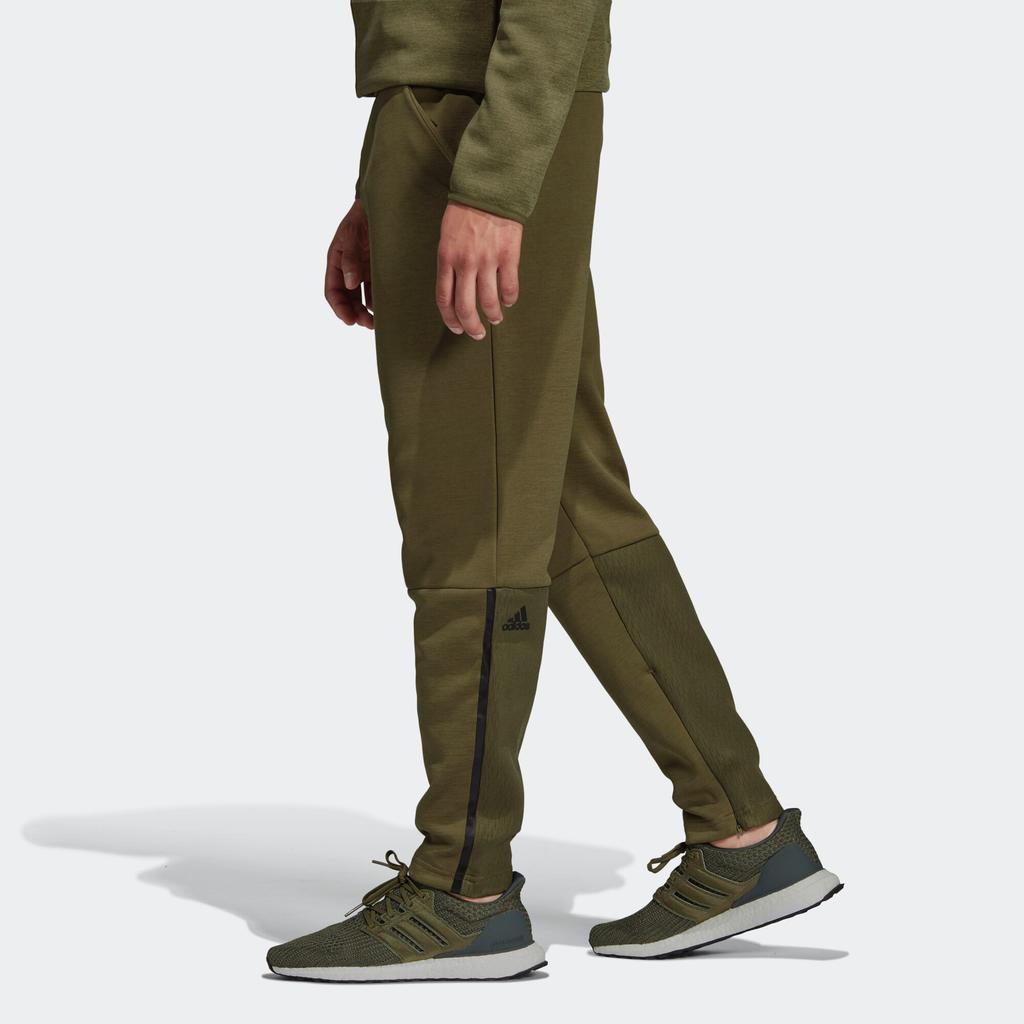 Adidas Спортивная одежда ZNE. PT Mesh Logo Удобные мягкие трикотажные спортивные брюки мужские брюки зеленые DP5136