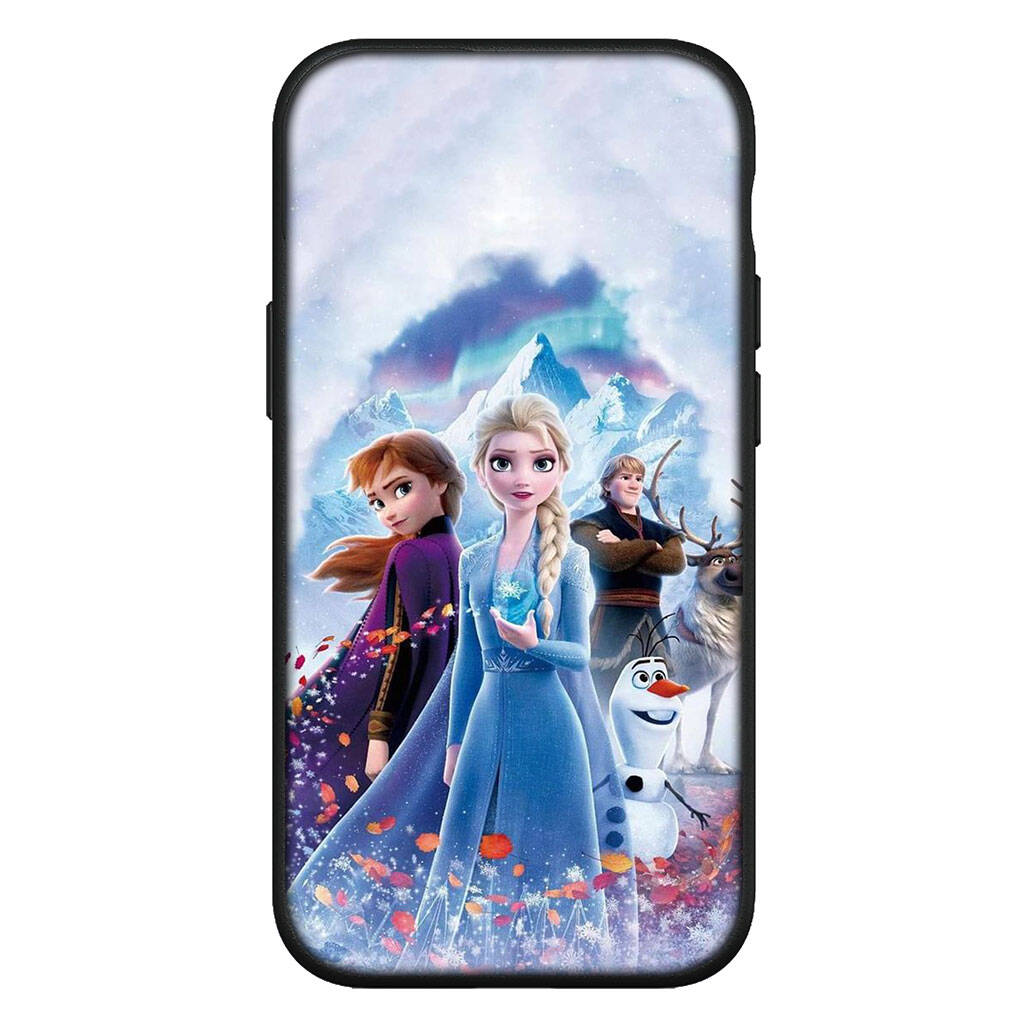 Для Samsung Galaxy S25 S24 S23 S22 Ultra FE Plus A17 A37 A57 A56 A55 A06 A16 A15 A36 A26 A35 A05 A25 A54 A34 Чехол для телефона Комиксы Эльза Анна Олаф Обложка