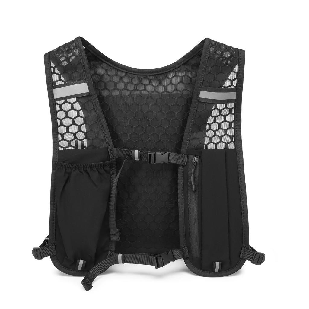 Легкий жилет для занятий спортом на открытом воздухе: Рюкзак для скалолазания, бега, велоспорта и пеших походов с карманом для телефона и держателем для бутылки с водой