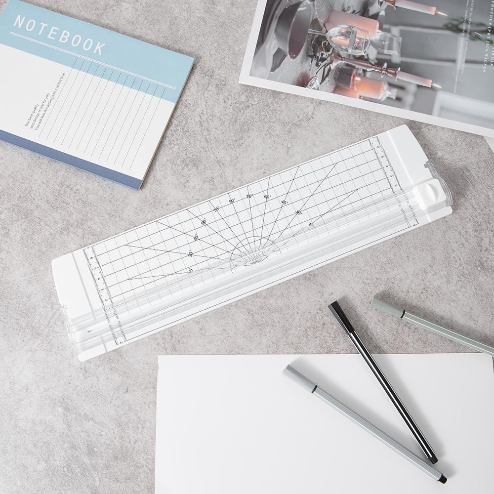 1 шт. защитный нож для бумаги формата А4 и боковая линейка для скрапбукинга, инструмент для бумаги ручной работы, купонов, этикеток