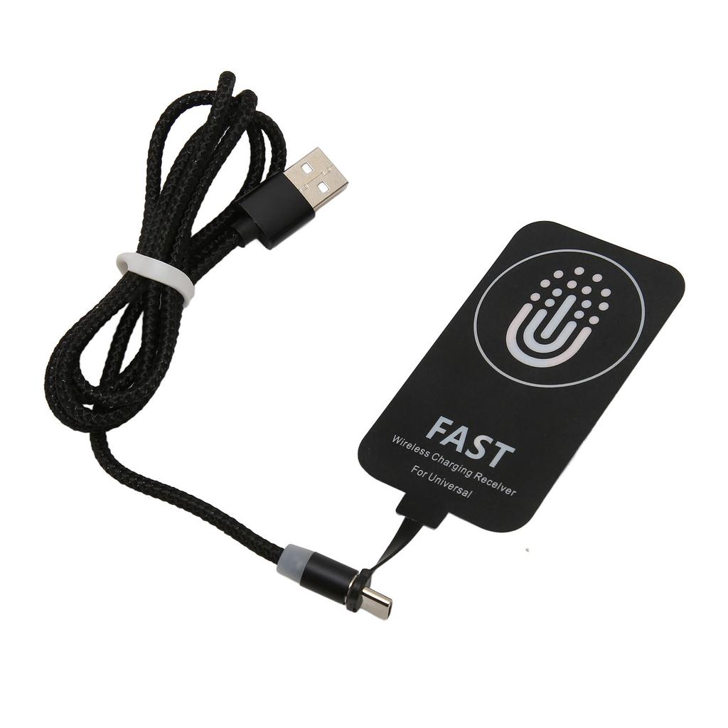 Wireless Charger Receiver 10W Ultra Thin Type C Wireless Charging Patch with Magnetic Charging