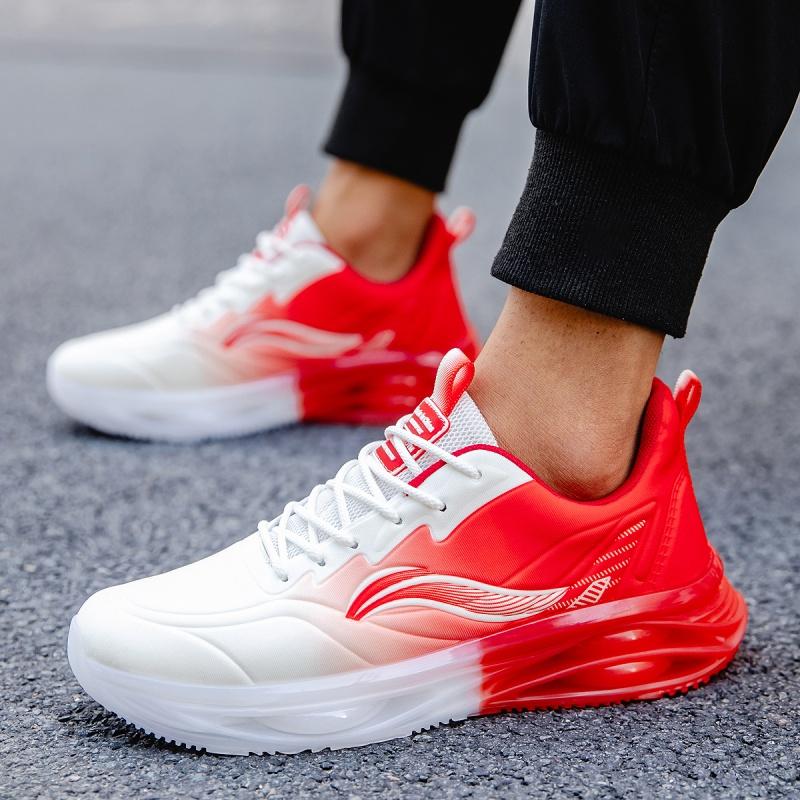 2025 новые дышащие мужские повседневные спортивные туфли на плоской подошве с нескользящей подошвой легкие мокасины для ходьбы фитнеса увеличение мужская обувь большого размера