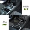 Interior Gear Shift Box Panel Trim Cover For Dodge Charger 2015-23 Carbon Fiber