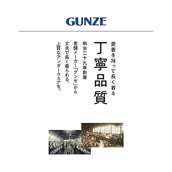 GUNZE G.T.HAWKINS Мужская футболка с круглым вырезом, набор из 3 штук HK15133