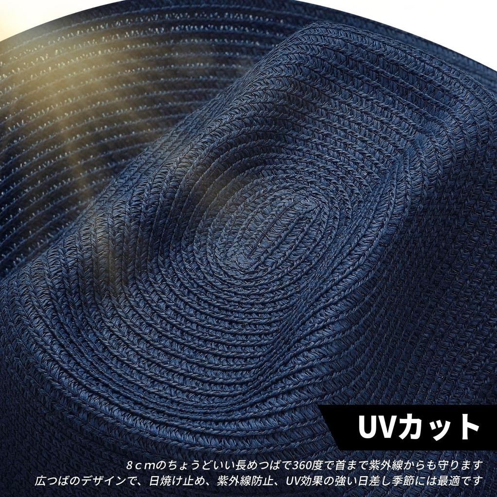 CLAPE Straw Hat with Wide Brim and Chin Breathable and Popular Cowboy Hat for Outdoor and the Beach Men's Strap, Quick-Drying, Activities, Cycling,