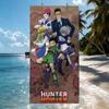 Комикс Hunter X Hunter Полотенце Пляжное Полотенце Дорожное Легкое Приятное для Кожи для Бассейна Пляжа Кемпинга Круиза Лето