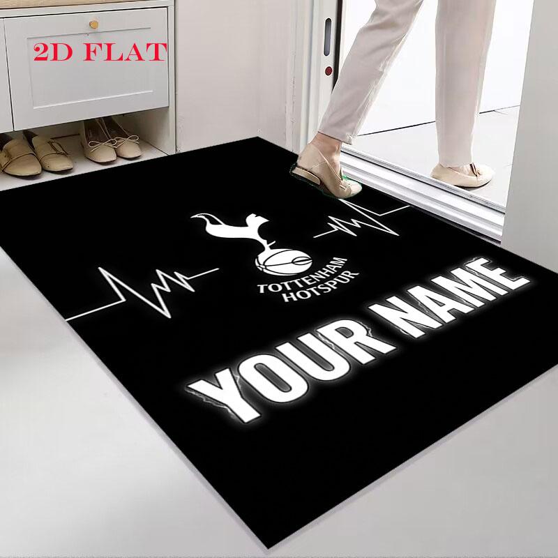 Ковер Tottenham Hotspur для гостиной, спальни, дома, украшение дивана, нескользящий коврик для игр детей