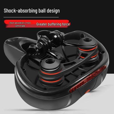 Супермягкое удобное велосипедное седло с подседельным штырем и сумкой