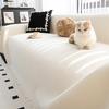Velvet Sofa Cover With Elastic Corners, Modern Couch Cover And Reversible Sofa Slipcover For Sectional Sofas