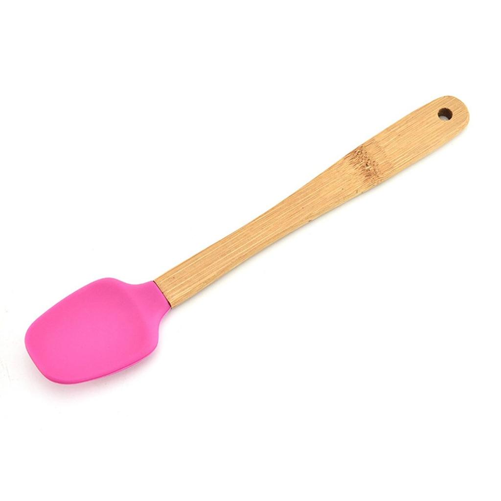 Bakeware Wooden Handle Kicthen Utensils Silicone Non-stick Baking Tools Cake Scraper Spatula Brush